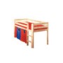 Brody Solid Pine Continental Midsleeper Bed - 