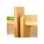 Interlink Meghan Solid Pine 3 Shelf Bookcase