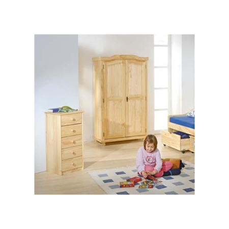 Interlink Cami Solid Pine 5 Drawer Chest