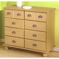 Interlink Tucker Solid Pine 6+4 Drawer Sideboard