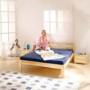 Interlink Isa Solid Pine Continental Double Bed Frame