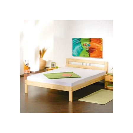 Interlink Isa Solid Pine Continental Double Bed Frame