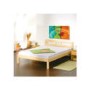 Interlink Isa Solid Pine Continental Double Bed Frame