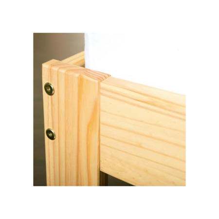 Interlink Isa Solid Pine Continental Double Bed Frame