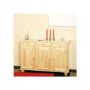 Interlink Fawn Solid Pine 3 Door Sideboard