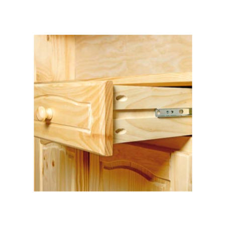 Longacre 3 Door Solid Pine Dresser - 