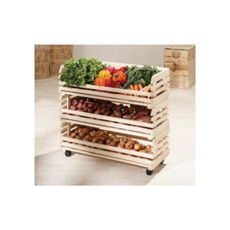 Interlink Minya Large Fruit and Vegetable Storage Rack - Furniture123