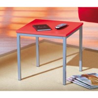 Lonna Lamp Table in Red - 