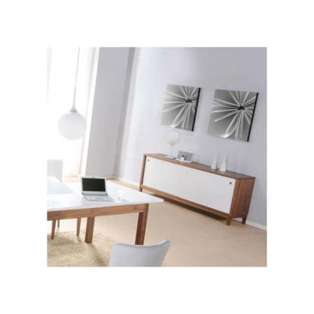 LPD Strata Solid Walnut 2 Door Sideboard