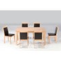 Clearance - Charlton Rectangular Dining Set in Oak with 6 Chairs -Structural Damage