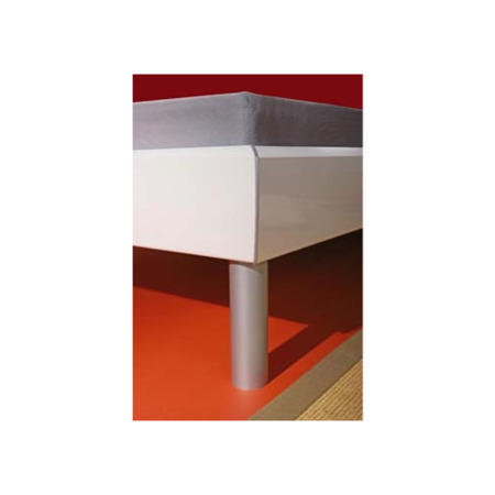 Ives Continental Double Bed in White - 