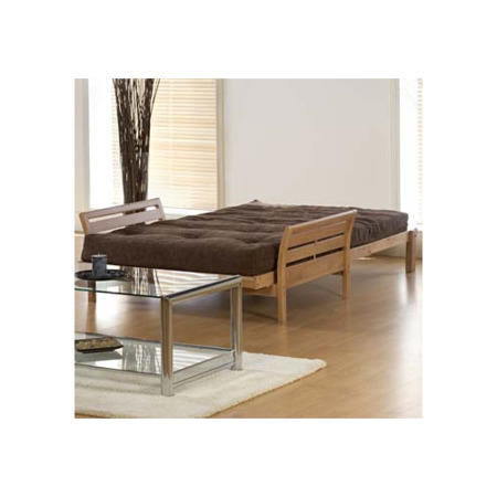Kyoto Futons Osaka 2 Seater Futon with Standard Mattress - brown