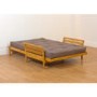 Kyoto Futons Osaka 2 Seater Futon with Standard Mattress - cream