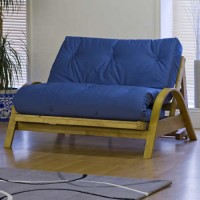 Kyoto Futons Moon 2 Seater Futon in Royal Blue