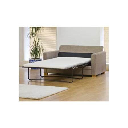 Kyoto Futons Payton 2 Seater Sofa Bed in Grey - with foam mattress