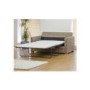 Kyoto Futons Payton 2 Seater Sofa Bed in Grey - with foam mattress