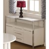 Seconique Charisma High Gloss 2 Door Sideboard in White