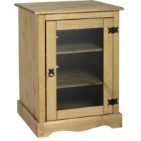 Seconique Original Corona Pine Hi-Fi Cabinet