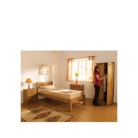 Seconique Maya Solid Pine Bedroom Furniture Set - with single bed