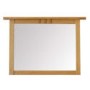Morris Furniture Artisan Solid Oak Landscape Wall Mirror