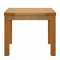 Morris Furniture Artisan Solid Oak Square Extending Dining Table