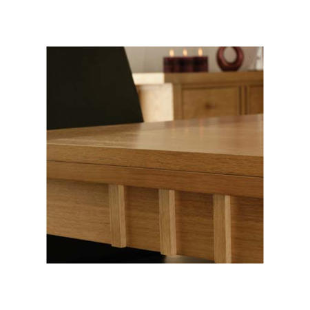 Morris Furniture Artisan Solid Oak Square Extending Dining Table