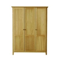Morris Furniture Avenue Solid Oak 3 Door Wardrobe - 