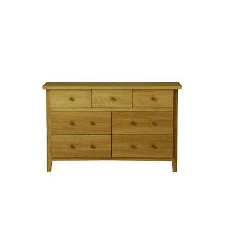 Morris Furniture Avenue Solid Oak Wide 43 Drawer Chest