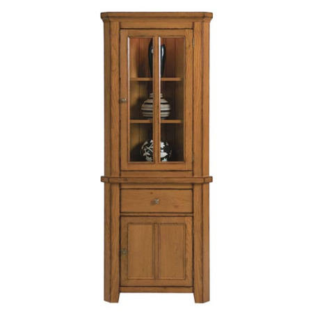 Morris Furniture Sovereign Glazed Corner Display Cabinet - 