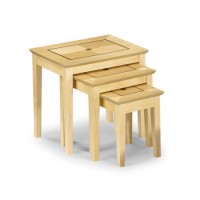 Julian Bowen Alaska Rectangular Nest of 3 Tables