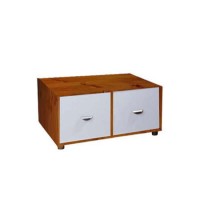 Stompa Combo Kids Natural 2 Door Storage Cubes in White