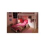 Stompa Casa Kids White Highsleeper Bed with Pink Sofa Bed Chest and Storage