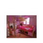 Stompa Casa Kids Natural Storage Bunk Bed in Lilac