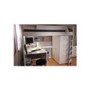 Stompa Casa Kids White Highsleeper Bed with Desk and Wardrobe