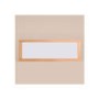 Oran Oak Landscape Wall Mirror