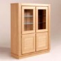 Oran 2 Door Glazed Display Cabinet