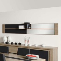 Toka Glass Wall Display Shelf
