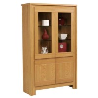 Seaton 2 Door Glazed Display Cabinet