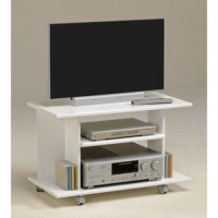 Perla High Gloss TV Unit in White