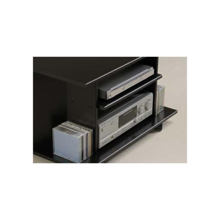 Perla High Gloss TV Unit in Black