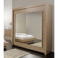 Lilka Sliding 2 Door Mirrored Wardrobe