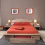 Thadie 3 Piece Bedroom Furniture Set in Bruges Oak