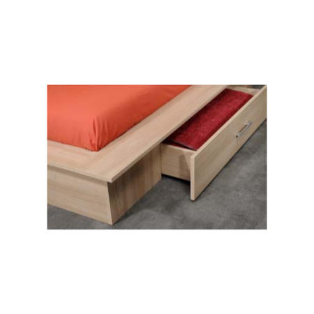 Thadie 3 Piece Bedroom Furniture Set in Bruges Oak
