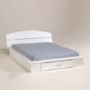 Thadie Storage Bed Frame in White