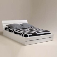 Cassidy Storage Bed Frame in White