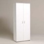 Cydia Tall Shoe Cupboard in White