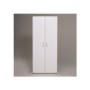 Cydia Tall Shoe Cupboard in White