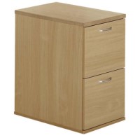 Clearance - Lukas 2 Drawer Filing Cabinet in Oak