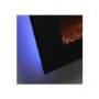 Be Modern Orlando 36inch Electric Fire in Flat Black Glass