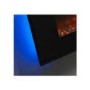 Be Modern Orlando 36inch Electric Fire in Flat Black Glass